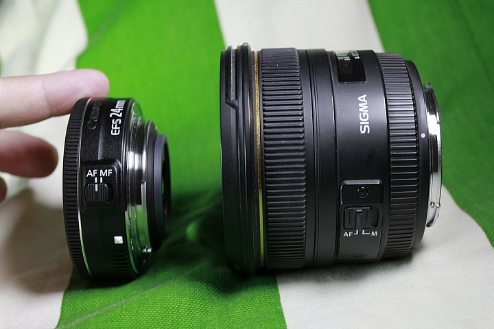 Canon EFS 24mm F2.8 STM。廣角小餅乾