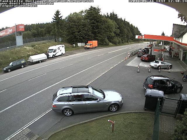 紐柏林(nurburgring)webcam，各種超跑