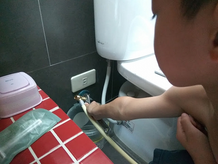 小鮮肉水電工之【PANA-DL-WH40免治馬桶座安裝】