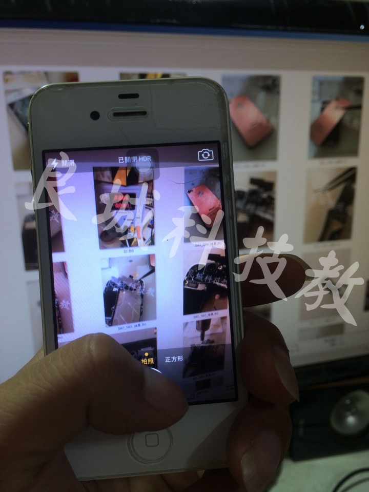 I Phone 4 摔機泡水連接座斷線《維修分享》