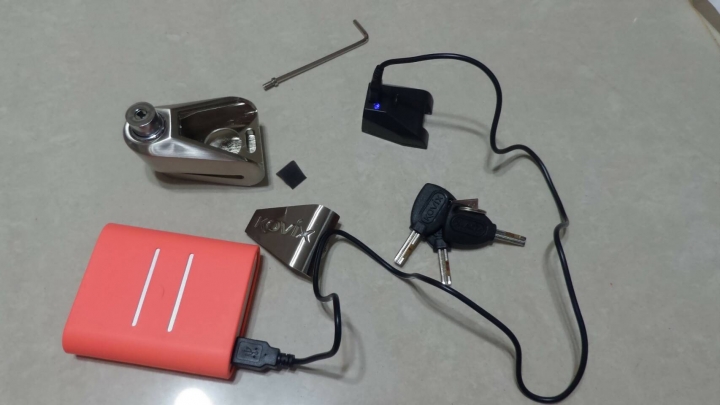 KYMCO G-DINK 300i 使用KOVIX KNL5 碟煞鎖開箱