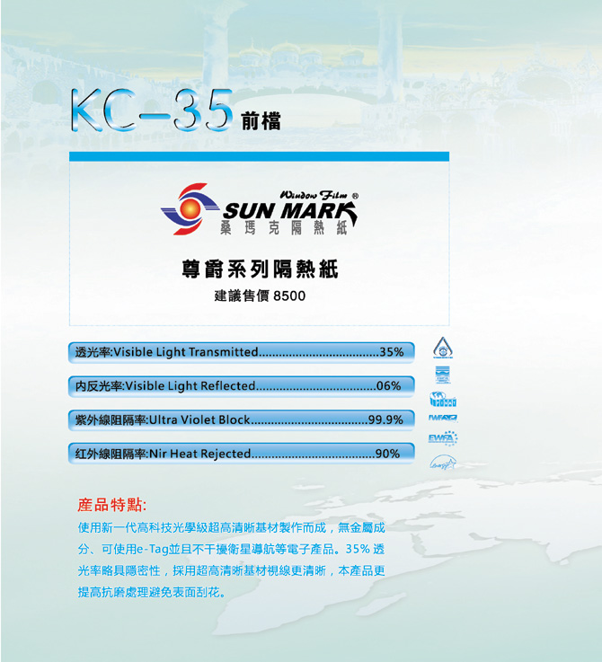 不專業分享--堅盾無摧極致守護 桑瑪克汽車隔熱紙KC-35/KC-20試用活動分享