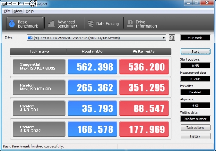 物超所值 Plextor M7V 256GB SSD 開箱測試