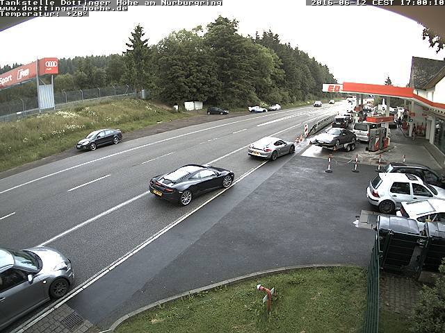 紐柏林(nurburgring)webcam，各種超跑