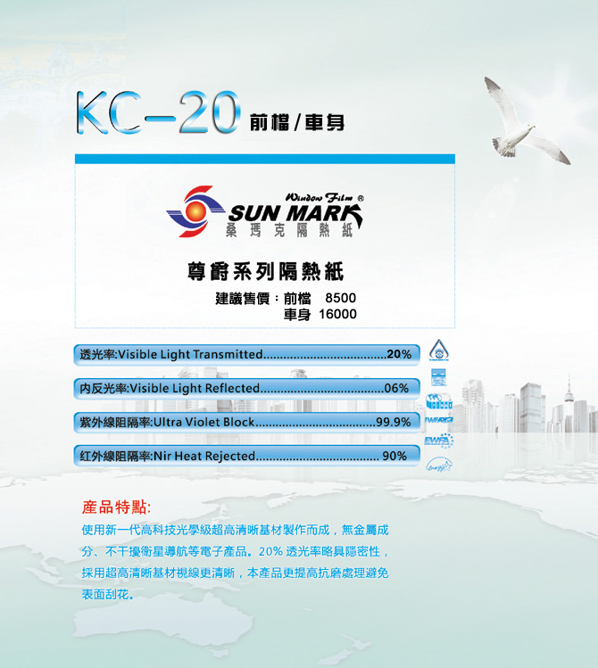 不專業分享--堅盾無摧極致守護 桑瑪克汽車隔熱紙KC-35/KC-20試用活動分享