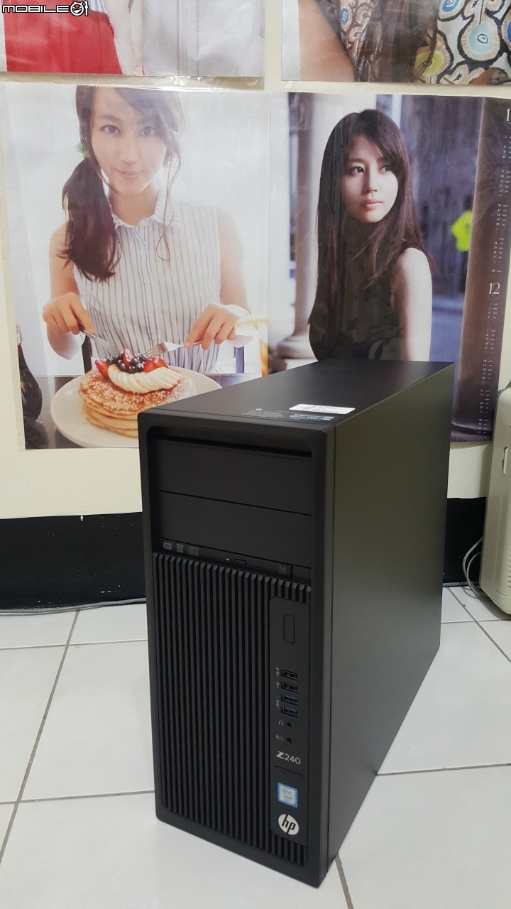 「開箱」HP Z240 商用桌上型工作站