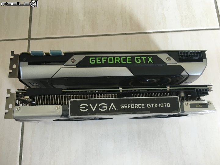 【開箱】EVGA GTX1070 SC GAMING ACX3.0 無測試文