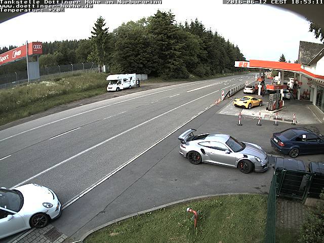 紐柏林(nurburgring)webcam，各種超跑