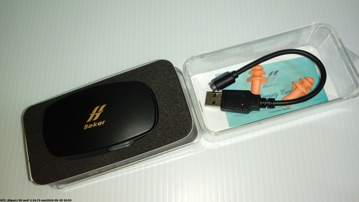 不受拘束 運動好物 音樂貝殼 Beker運動防水MP3 入手分享