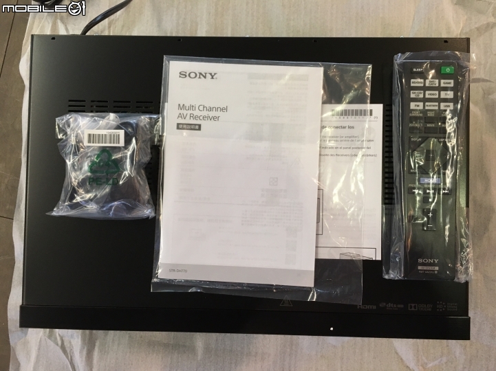 輕鬆直上4K HDR SONY STR-DH770 擴大機 簡易開箱