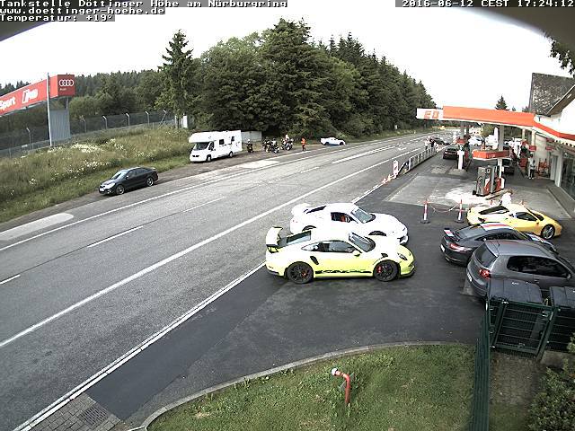 紐柏林(nurburgring)webcam，各種超跑