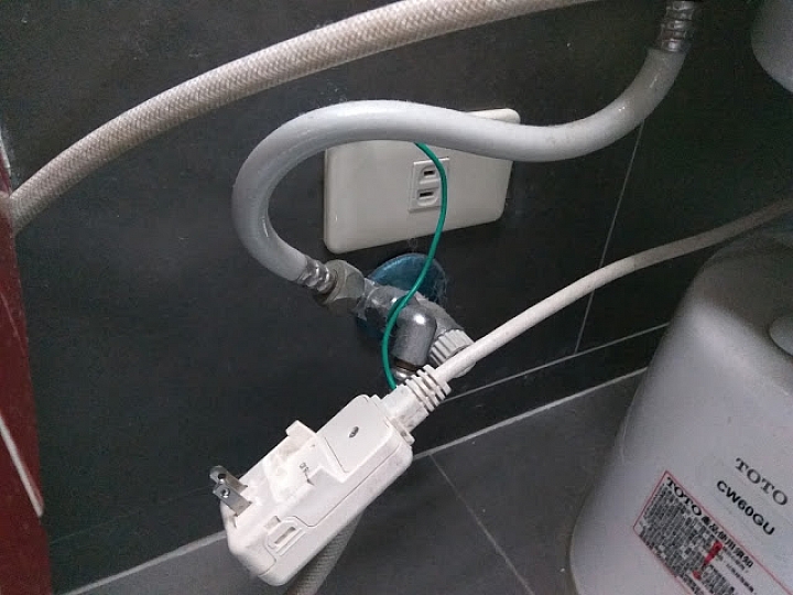 小鮮肉水電工之【PANA-DL-WH40免治馬桶座安裝】