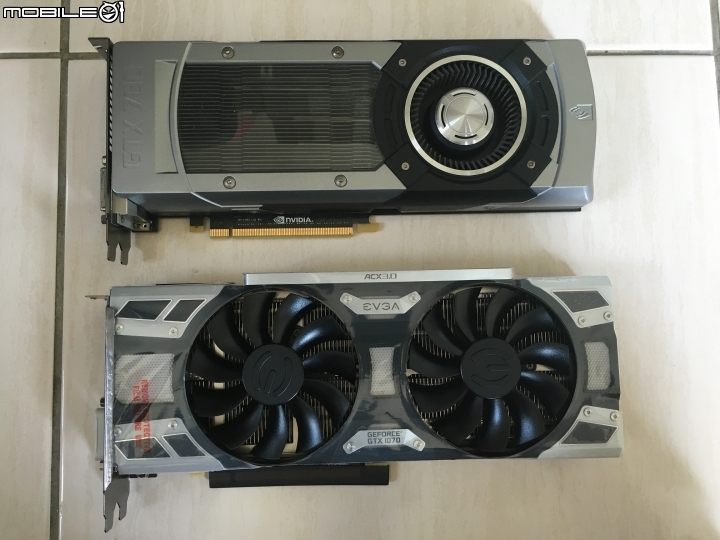 【開箱】EVGA GTX1070 SC GAMING ACX3.0 無測試文