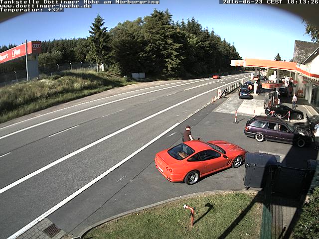 紐柏林(nurburgring)webcam，各種超跑