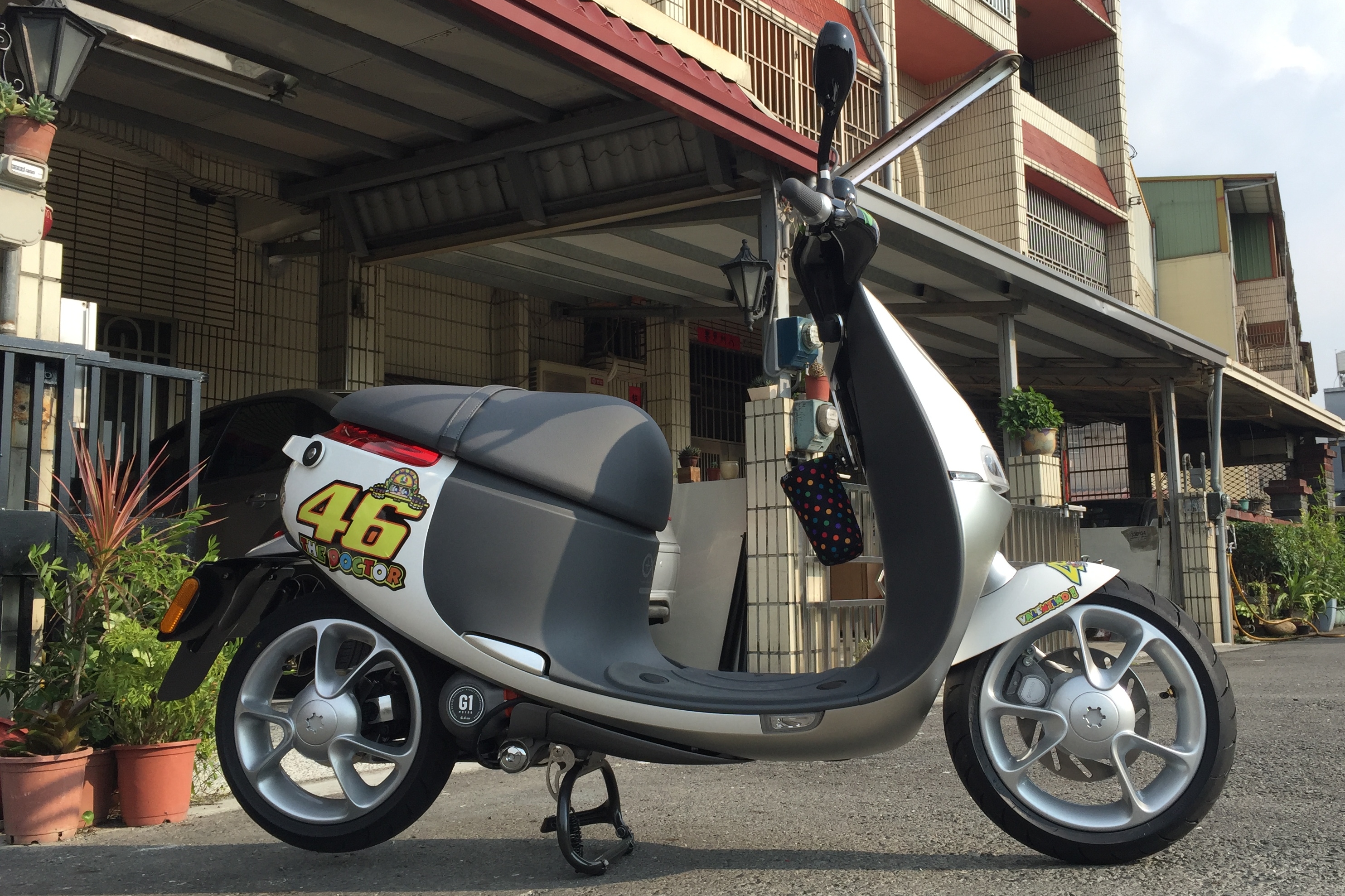 GOGORO 中柱回彈 改善 DIY