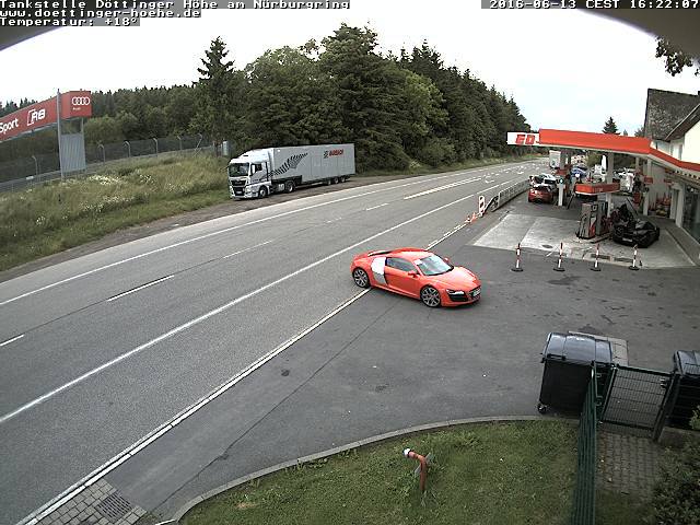 紐柏林(nurburgring)webcam，各種超跑