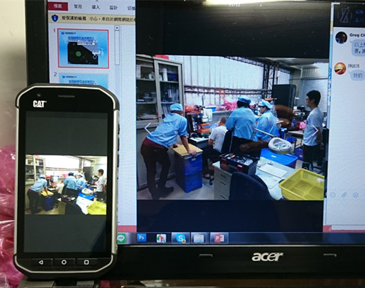 CAT S40三防硬漢智慧機 開箱文(附2米高實測摔機影片)