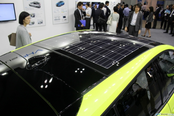 日規 PRIUS PHV 太陽能充電板全球首發 ~(美規PRIME)