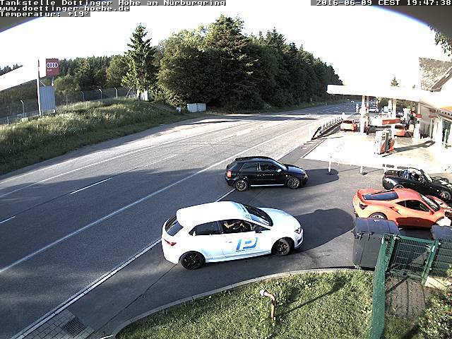 紐柏林(nurburgring)webcam，各種超跑