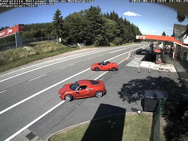 紐柏林(nurburgring)webcam，各種超跑