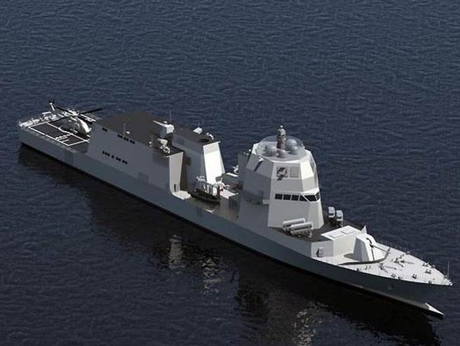 【圖】義大利也要造神盾艦 公布新艦設計圖