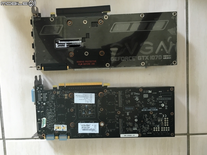 【開箱】EVGA GTX1070 SC GAMING ACX3.0 無測試文
