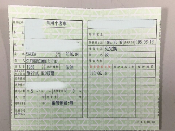 2016 SUPERB COMBI 2.0TDI開箱文