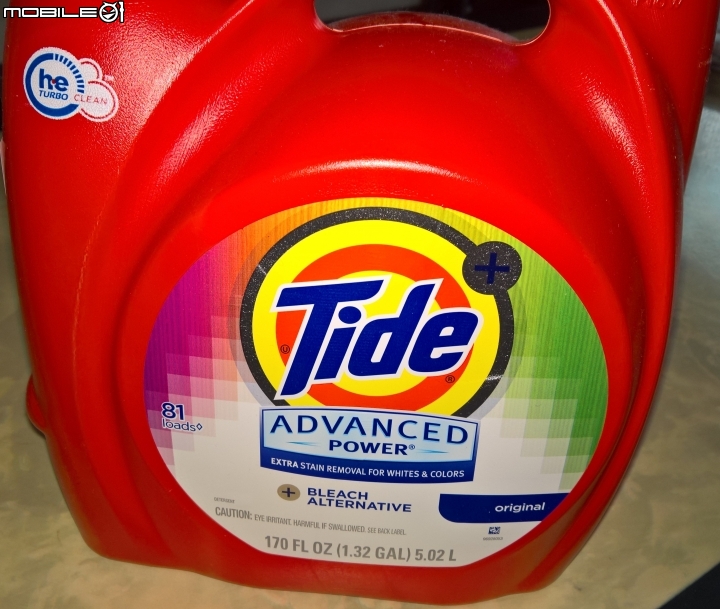 Tide 新款洗衣精 之 泡沫疑問