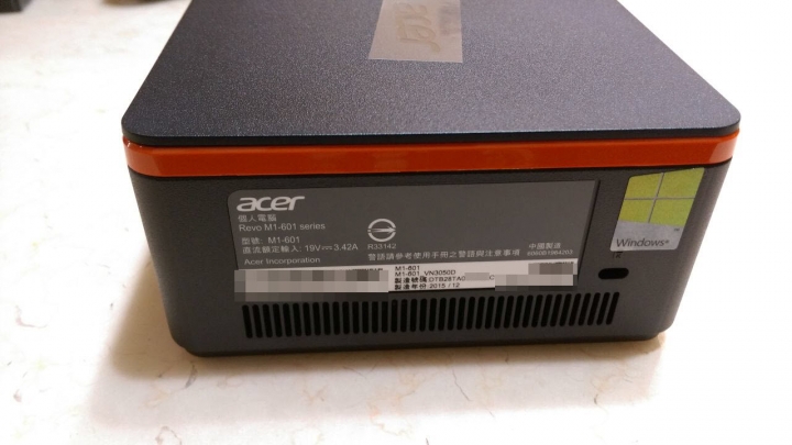 Acer Revo Build M1-601 模組化 Mini PC 開箱