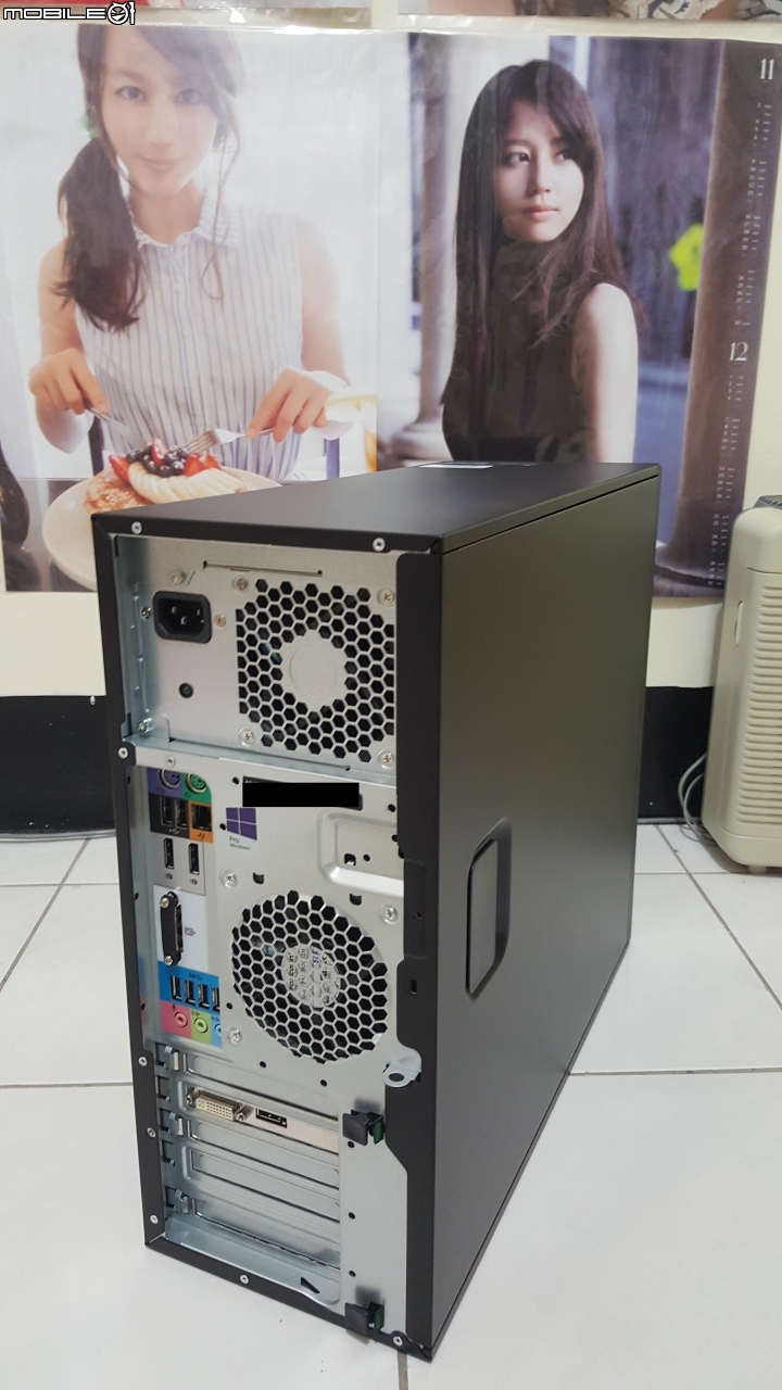 「開箱」HP Z240 商用桌上型工作站