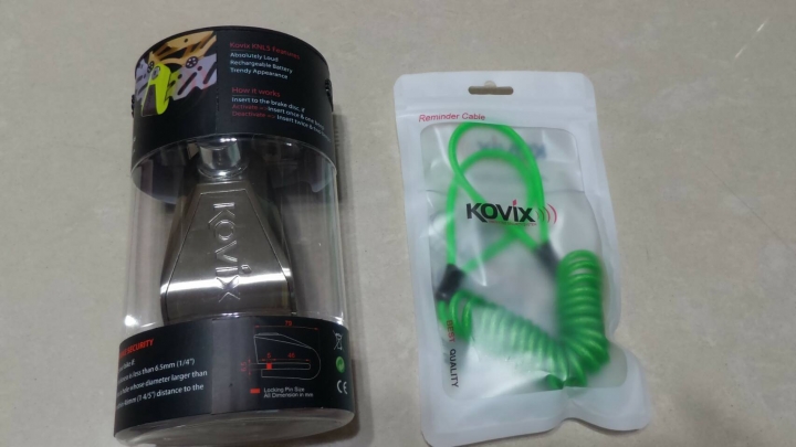KYMCO G-DINK 300i 使用KOVIX KNL5 碟煞鎖開箱