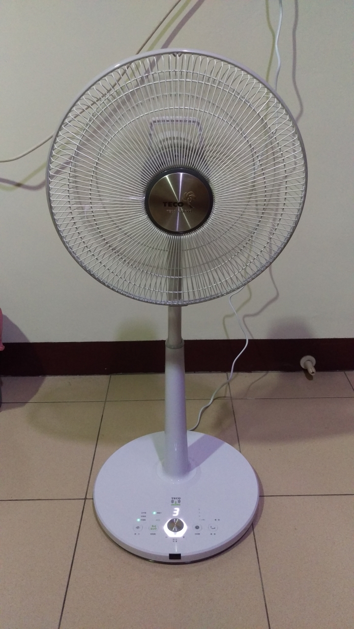 【開箱】TECO東元 iFans 14吋DC節能遙控電風扇 XA1469BRH