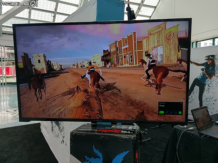 【E3 16】VirZOOM智慧腳踏車 在家也能透過HTC Vive來健身