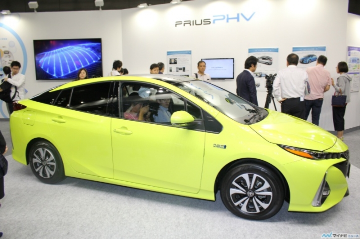 日規 PRIUS PHV 太陽能充電板全球首發 ~(美規PRIME)