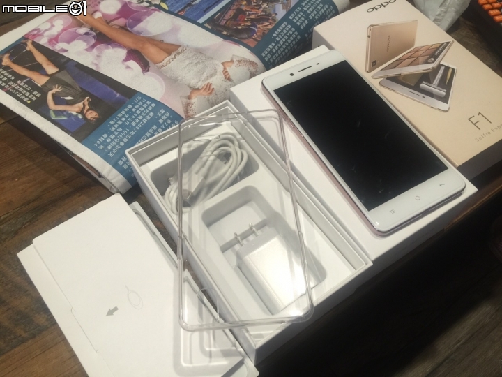 老少女 小少女都愛的玫瑰金OPPO F1