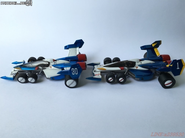 (GK分享) 1/24 閃電霹靂車TV版 超級阿斯拉 SA-01 風見隼人 金屬塗裝 烈風