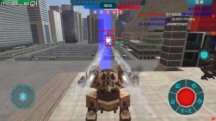 超好玩純3d射擊遊戲推薦!Walking War Robots (WWR)!檔案超小超順暢喔!