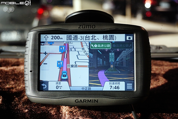 GARMIN zūmo 590 防水重機導航完全試用