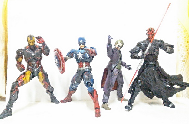 【開箱】PLAY ARTS 改 諾蘭電影版小丑 開箱文