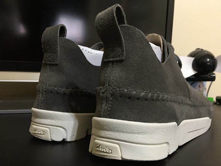 颱風過後的開箱 Clarks Trigenic Flex 全白、老鼠灰 女鞋 多色、多款、多圖 一次開完