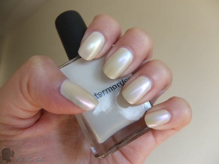 MISTERMORDEN 摩登先生指甲油-SUPER FUN-炫光上層油 DUOCHROME TOP COAT-試色