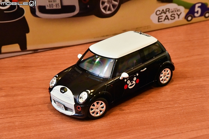 【開箱分享】當可愛遇上無厘頭 MINI Cooper x 熊本熊 1/24組裝模型實作！