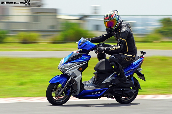 賽道見分曉 PGO Alpha Max 125 賽道試駕