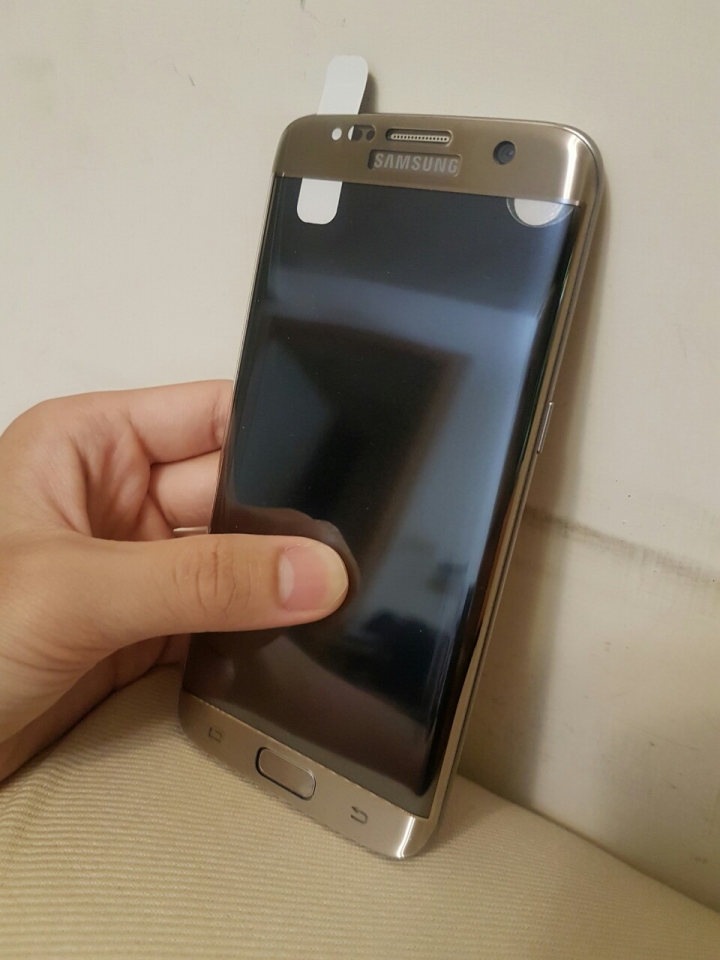 S7 edge玻璃貼不專業心得分享