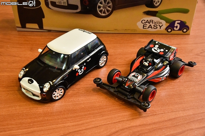 【開箱分享】當可愛遇上無厘頭 MINI Cooper x 熊本熊 1/24組裝模型實作！