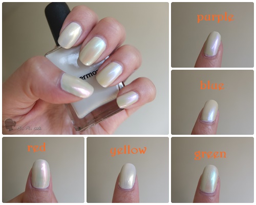 MISTERMORDEN 摩登先生指甲油-SUPER FUN-炫光上層油 DUOCHROME TOP COAT-試色