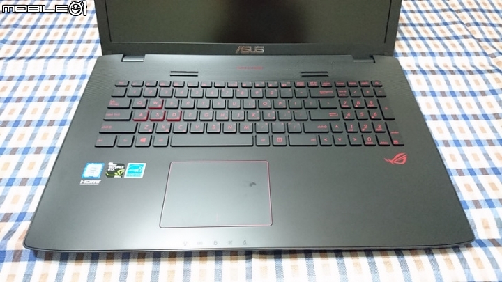 升級有感的電競筆電ASUS ROG GL752VL簡單開箱
