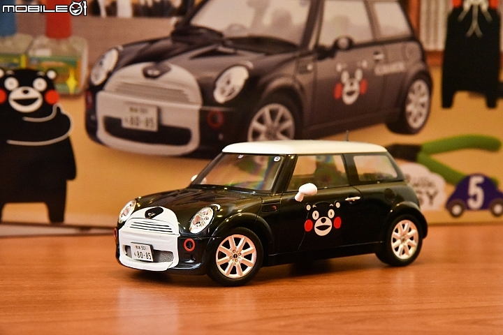 【開箱分享】當可愛遇上無厘頭 MINI Cooper x 熊本熊 1/24組裝模型實作！