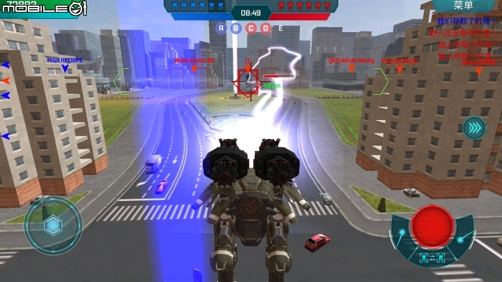 超好玩純3d射擊遊戲推薦!Walking War Robots (WWR)!檔案超小超順暢喔!