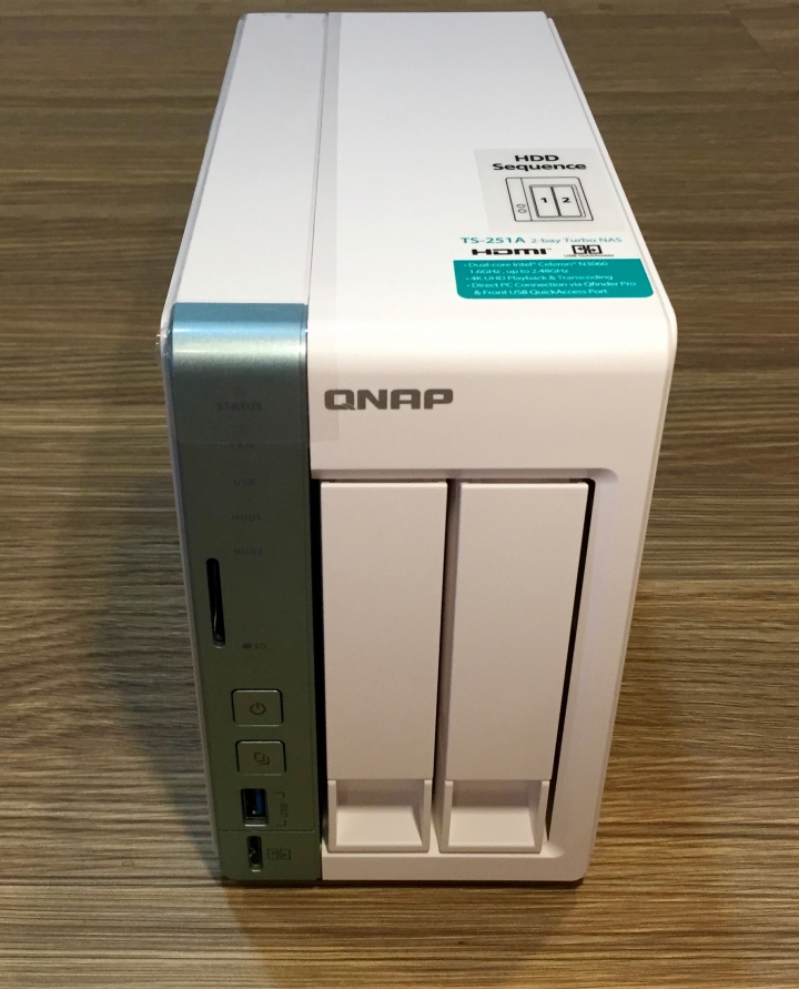 內建USB QuickAccess連接存取 QNAP TS-251A試用